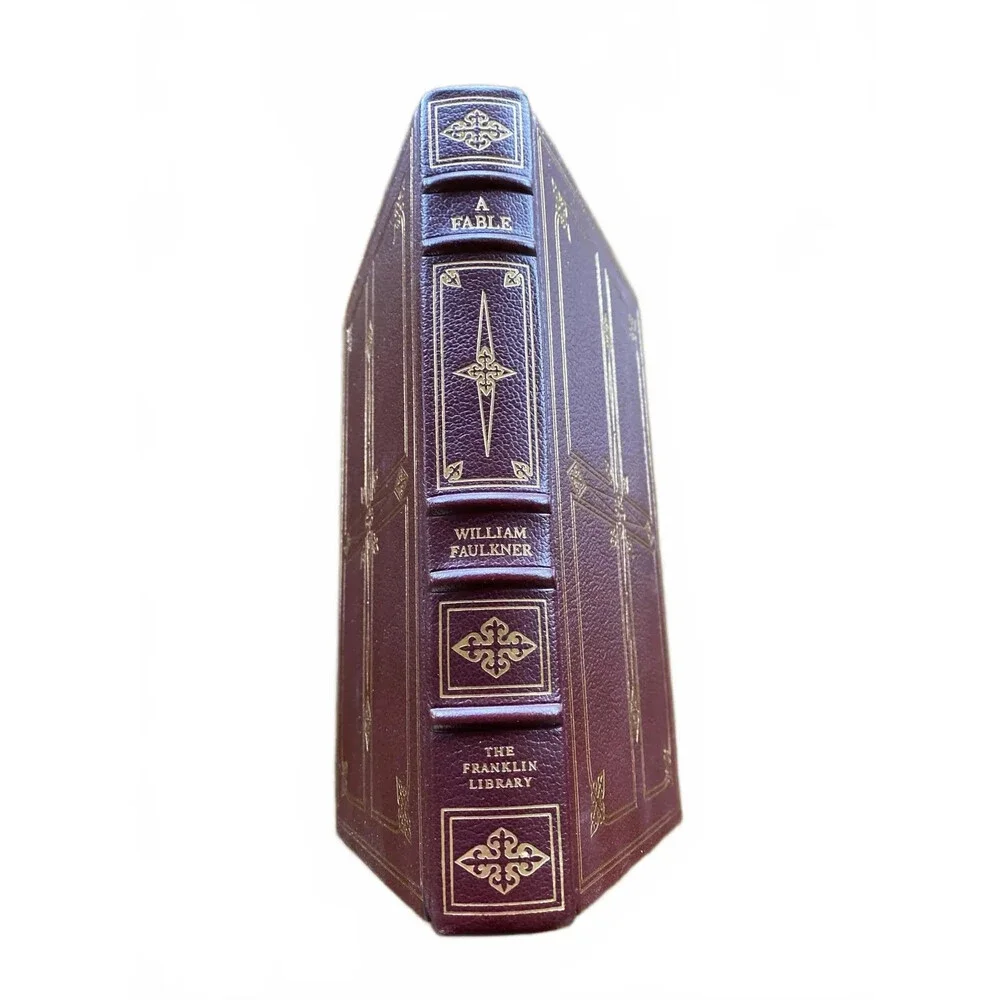 A Fable By Faulkner 1976 Leather Bound Franklin Mint